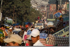 Termilae de bus a Katmandou
